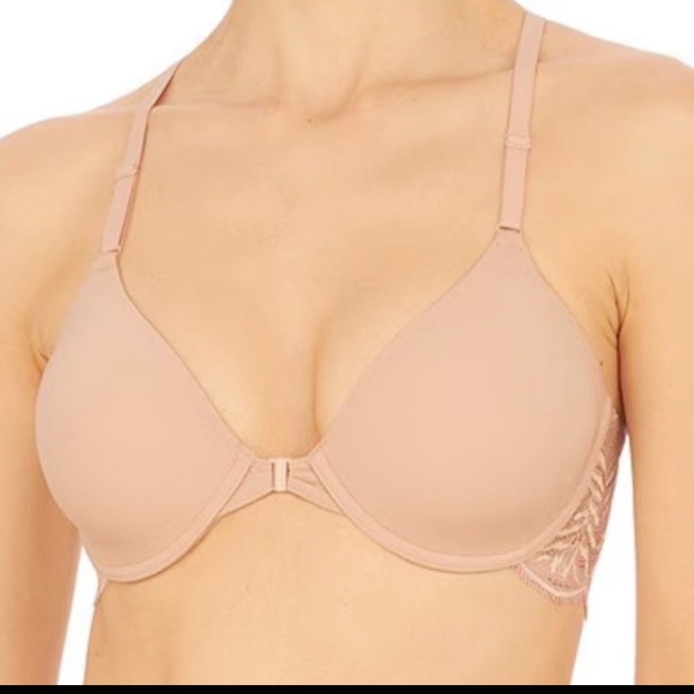 NEW NATORI Lush Front Closure Contour Racerback T-Shirt bra - Picture 8 of 8